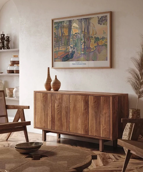 Henri-Edmond Cross Akşam Havası 2 - Resim 3