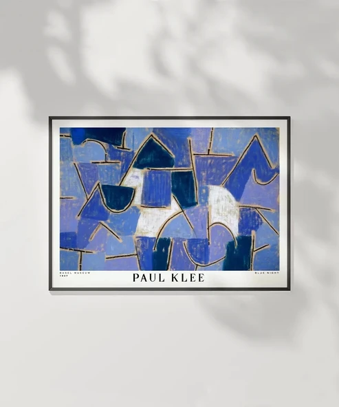 Çerçevesiz Poster Paul Klee Mavi Gece - Resim 2
