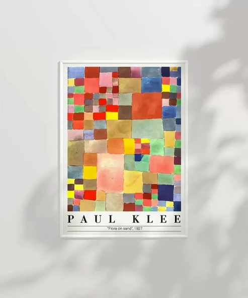 Çerçevesiz Poster Paul Klee Kum Üzerinde Bitki Örtüsü - Resim 6