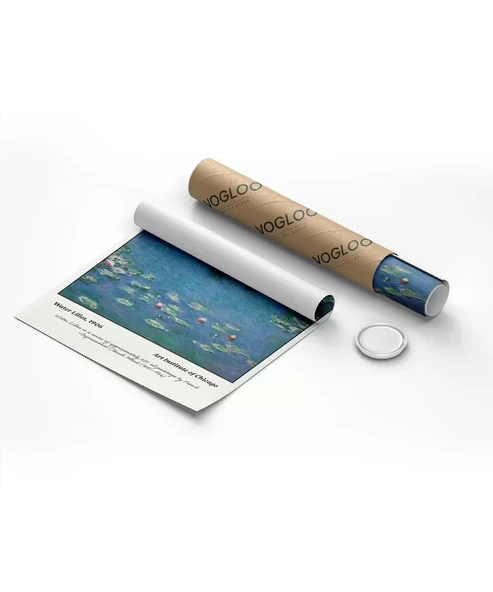 Çerçevesiz Poster Claude Monet Zambaklar (2) - Resim 8