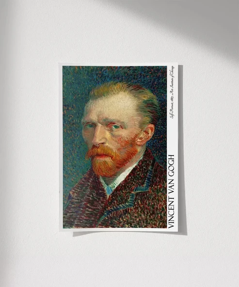 Çerçevesiz Poster Vincent Van Gogh Kişisel Portre ürün görseli