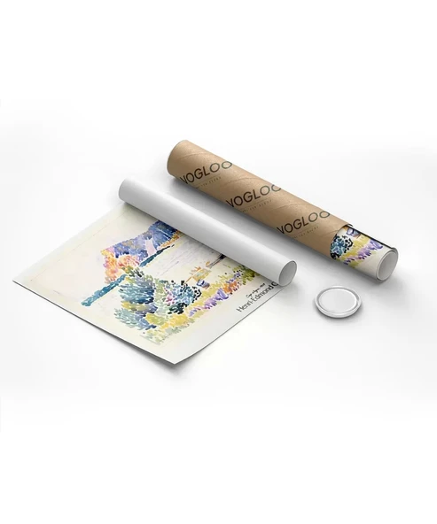 Çerçevesiz Poster Henri-Edmond Cross Cap Negre - Resim 8