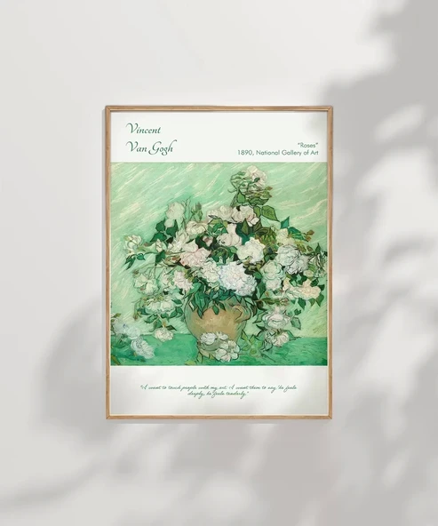 Çerçevesiz Poster Vincent Van Gogh Güller (2) - Resim 7