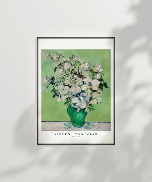 Çerçevesiz Poster Van Gogh Güller - Resim 2