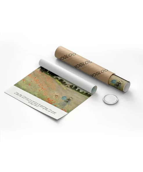 Çerçevesiz Poster Claude Monet Gelincik Tarlası - Resim 8