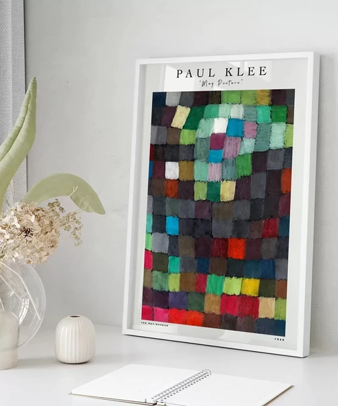 Çerçevesiz Poster Paul Klee Mayıs Resmi 2 - Resim 5