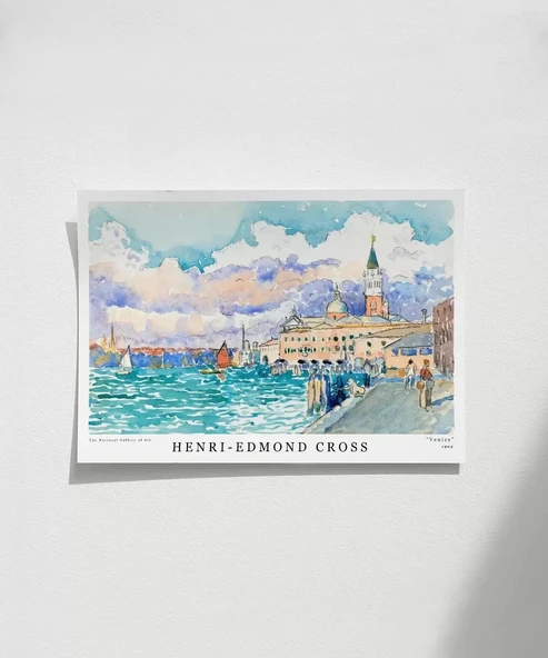 Çerçevesiz Poster Henri-Edmond Cross Venedik 2 ürün görseli