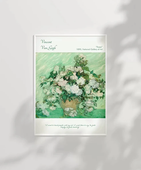 Çerçevesiz Poster Vincent Van Gogh Güller (2) - Resim 6