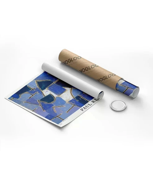 Çerçevesiz Poster Paul Klee Mavi Gece - Resim 8