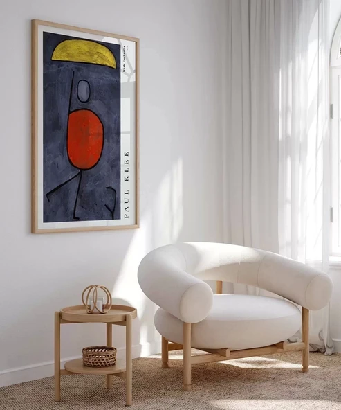 Çerçevesiz Poster Paul Klee Şemsiye - Resim 3