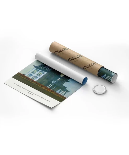 Çerçevesiz Poster Edward Hopper Demiryolunun Yanındaki Ev - Resim 8