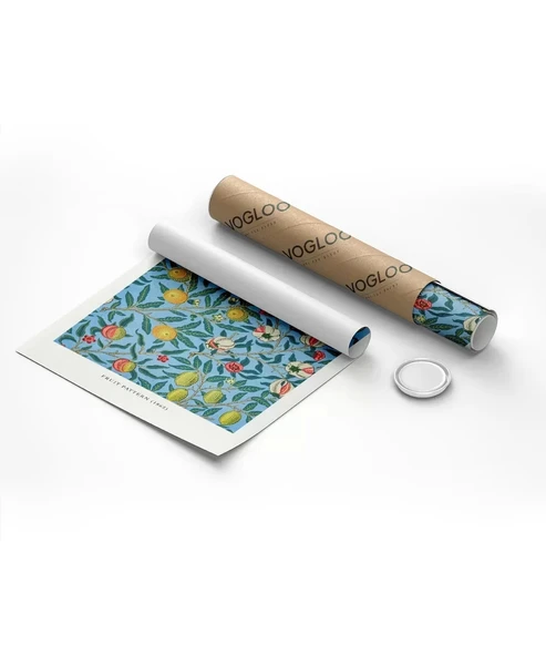 Çerçevesiz Poster William Morris Meyve Deseni No 2 - Resim 8