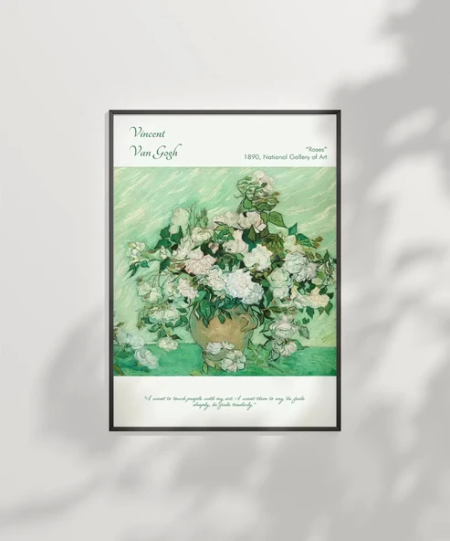 Çerçevesiz Poster Vincent Van Gogh Güller (2) - Resim 2