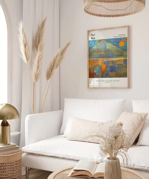 Çerçevesiz Poster Paul Klee Ad Parnassum - Resim 3