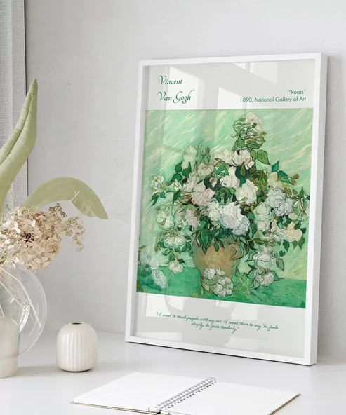 Çerçevesiz Poster Vincent Van Gogh Güller (2) - Resim 5