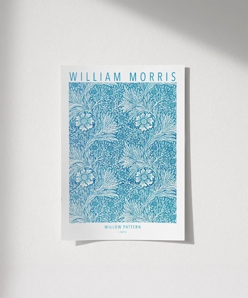 Çerçevesiz Poster William Morris Söğüt Deseni ürün görseli