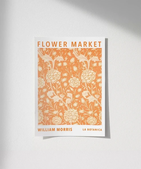 Çerçevesiz Poster William Morris Flower Market ürün görseli