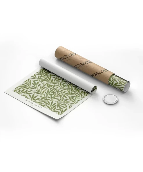 Çerçevesiz Poster William Morris Willow Pattern - Resim 2