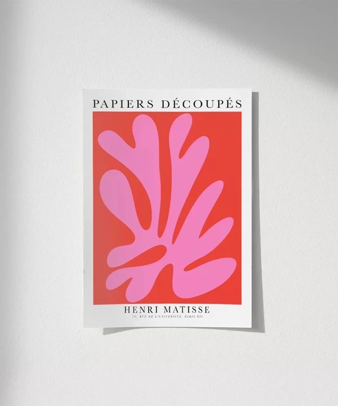 Çerçevesiz Poster Matisse Papiers Découpés No 1 ürün görseli