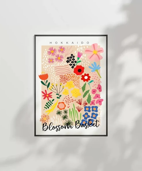 Çerçevesiz Poster Hokkaido Blossom Market - Resim 7