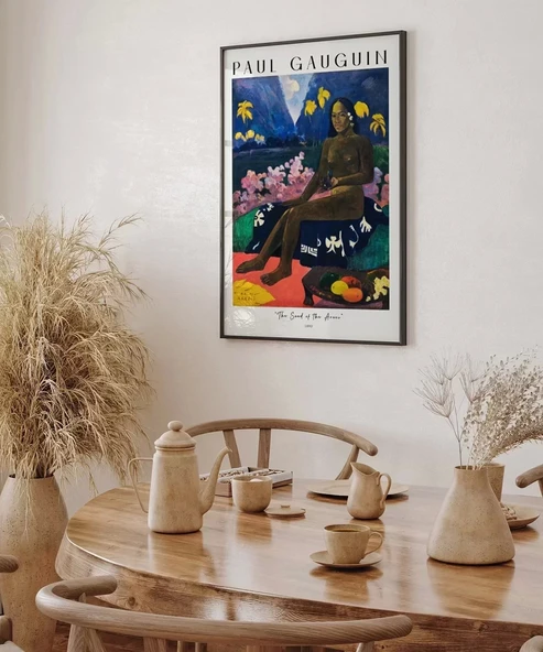 Çerçevesiz Poster Paul Gaugin Areoi Tohumu - Resim 3