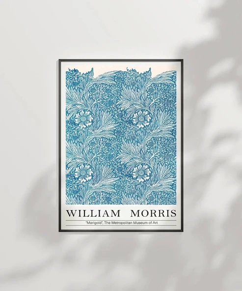 Çerçevesiz Poster William Morris Kadife çiçeği - Resim 2