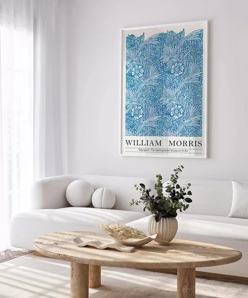 Çerçevesiz Poster William Morris Kadife çiçeği - Resim 5