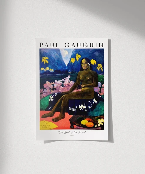 Çerçevesiz Poster Paul Gaugin Areoi Tohumu ürün görseli