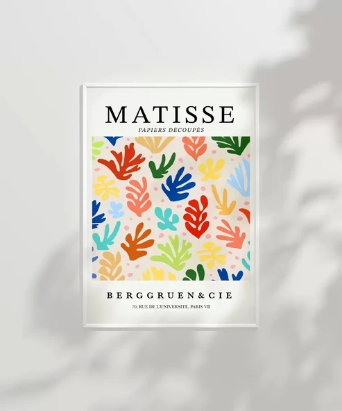Çerçevesiz Poster Matisse Papiers Découpés No 2 - Resim 3