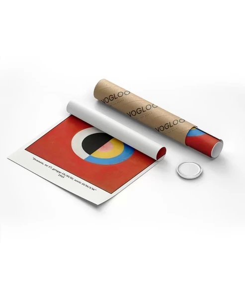 Çerçevesiz Poster Hilma Af Klint Kuğu 2 - Resim 8