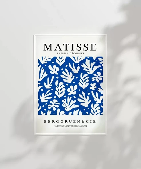 Çerçevesiz Poster Matisse Papiers Découpés No 4 - Resim 3