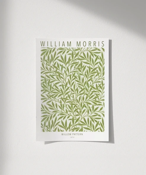 Çerçevesiz Poster William Morris Willow Pattern ürün görseli
