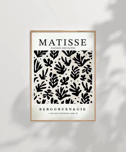 Çerçevesiz Poster Matisse Papiers Découpés No 3 - Resim 8