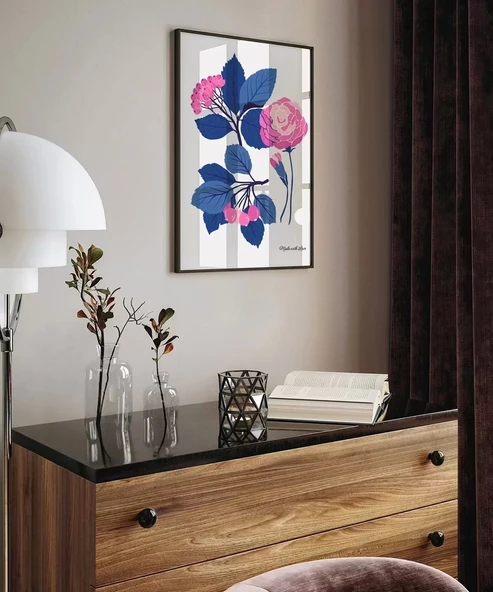 Çerçevesiz Poster Romantik Dokunuş - Resim 4