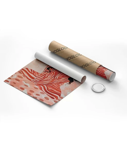 Çerçevesiz Poster Zarif Düşünceler Dekoratif - 8