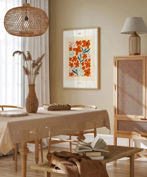 Çerçevesiz Poster Sıcak Bahar Esintisi - Resim 6