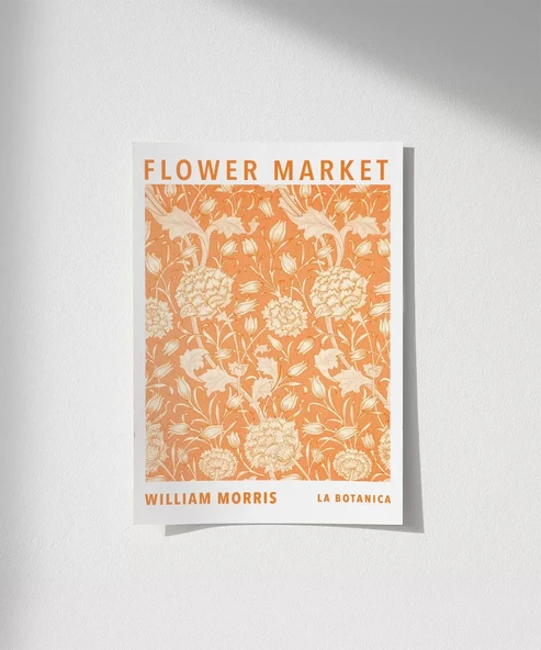 Çerçevesiz Poster William Morris Flower Market ürün görseli