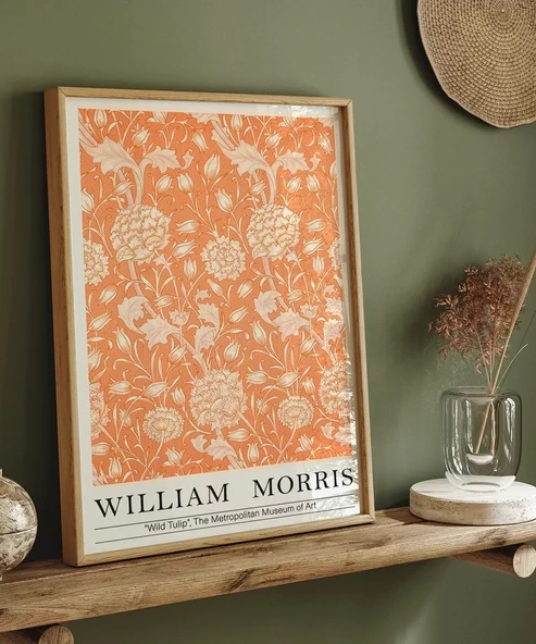 Çerçevesiz Poster William Morris Yabani Lale - Resim 3