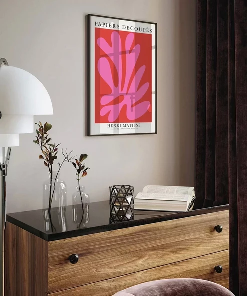 Çerçevesiz Poster Matisse Papiers Découpés No 1 - Resim 6