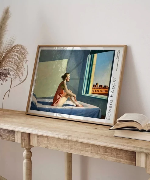 Çerçevesiz Poster Edward Hopper Sabah Güneşi - Resim 5