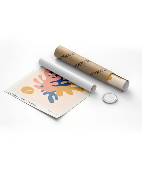 Çerçevesiz Poster Matisse Papiers Découpés No 5 - Resim 2