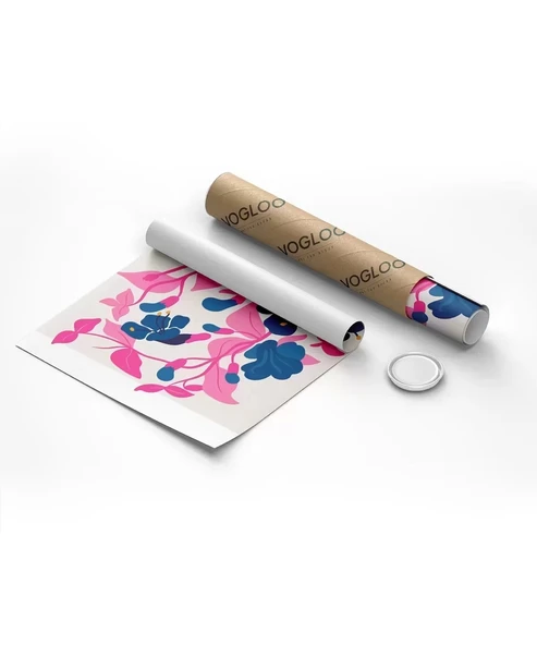 Çerçevesiz Poster Romantik Çiçek Buketi - Resim 2