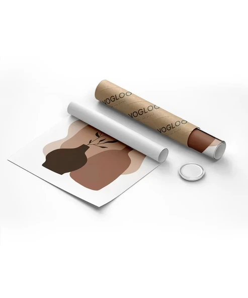 Çerçevesiz Poster Bohem Vazo - Resim 2