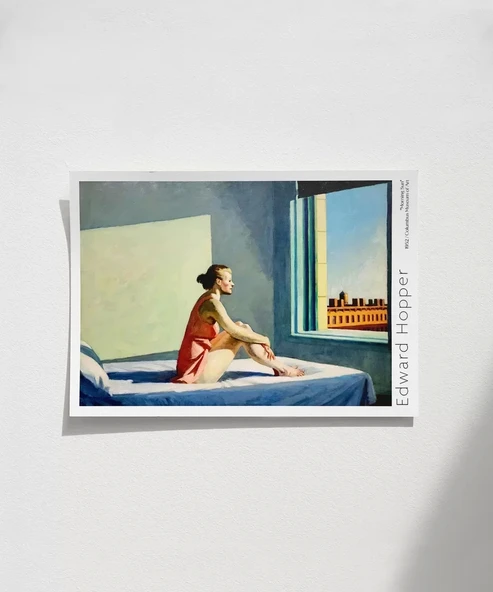 Çerçevesiz Poster Edward Hopper Sabah Güneşi ürün görseli