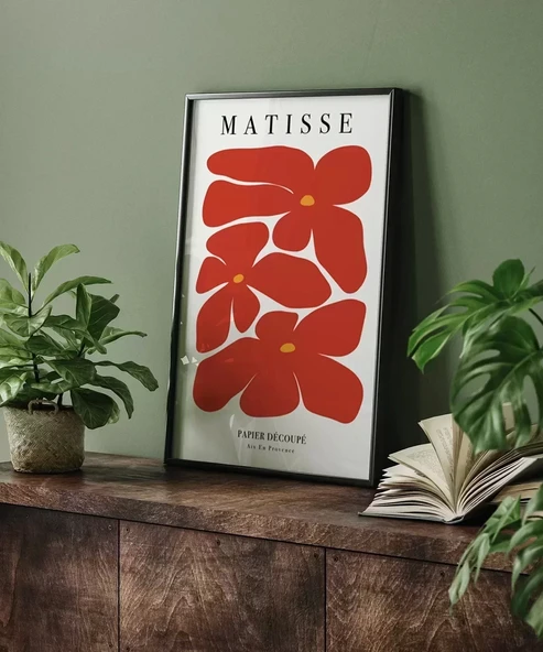 Çerçevesiz Poster Matisse Papiers Découpés No 6 - 4