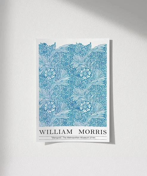 Çerçevesiz Poster William Morris Kadife çiçeği ürün görseli