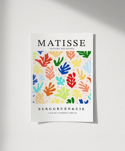 Çerçevesiz Poster Matisse Papiers Découpés No 2 ürün görseli
