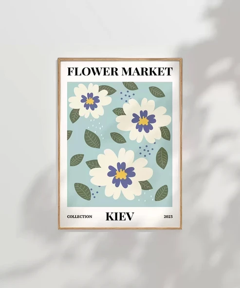 Çerçevesiz Poster Doğanın Kiev'deki Zarafeti - Resim 8