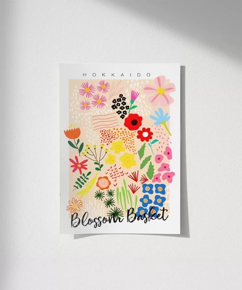 Çerçevesiz Poster Hokkaido Blossom Market ürün görseli