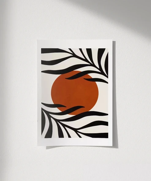 Çerçevesiz Poster Gün Batımı ürün görseli